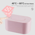 Portable Baby Wipes Heater Thermal USB Charging Warm Wet Towel Dispenser Napkin Heating Box Home Accessories