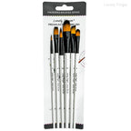 6/24/30Pcs Artist Paint Brush Set for Watercolor, Acrylic, Oil and All Media, Suitable for Canvas, Paper, Ceramic, Nylon Hair, W