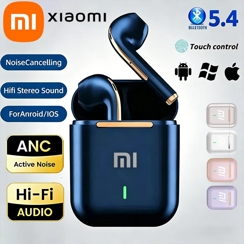 Xiaomi J18 TWS Wireless Earphone Noise Reduction Bluetooth 5.4 Earphone Waterproof HIFI Stereo In Ear Headphone For Sport Music