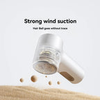 Xiaomi Mijia Lint Remover 2 Portable Electric Clothes Fuzz Pellet Trimmer Rechargeable Clothes Sweater Shaver 180-Minute Working
