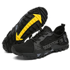 2023 Summer Men Women Trekking Hiking Shoes Summer Mesh Breathable Men Sneakers Outdoor Trail Climbing Sports Shoes Size 36-47