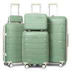 Joyway Travel Luggage Sets, Stylish Carry On Checked Suitcase Set,Sturdy Durable Scratch-resistant,TSA Lock,Spinner Wheels