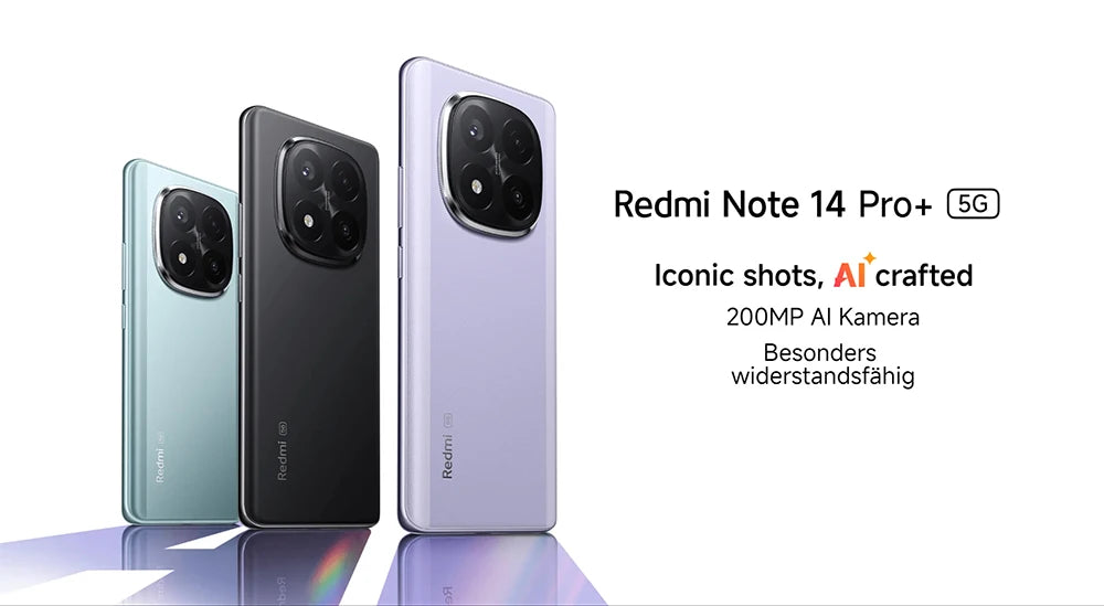 Xiaomi Redmi Note 14 Pro Plus 5G NFC smartphone Snapdragon®7s Gen 3 screen AMOLED 1,5K of inches 120Hz camera 200 MP Battery