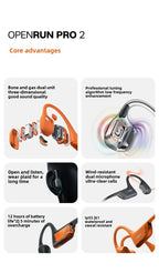 Original SHOKZ OpenRun Pro 2 S820 S821mini Bluetooth Earphones IP55 Waterproof Bone Conduction Headphones Music Sports Earbuds