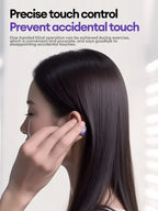 Lenovo LK6 Over Ear Wireless Bluetooth 5.4 Headphones Sound Quality Noise Reduction Ear Clip Earphones Long Endurance Earsets