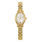 BERNY Gold Watch for Women Olive Green Quartz Jewelry Bracelet Casual Jewelry Women's Wristwatch Small Fashion Ladies Watches