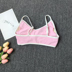 Peach Buttock Yoga Suit Women Gym Seamless Suspender Gathering Bra High Waist Hip Lifting Belly Tightening Shorts Fitness Set