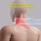 Neck Shoulder Massage Shawl Relaxer Cervical Spine Muscle Heated Trapezius Massager Press Kneading Charging