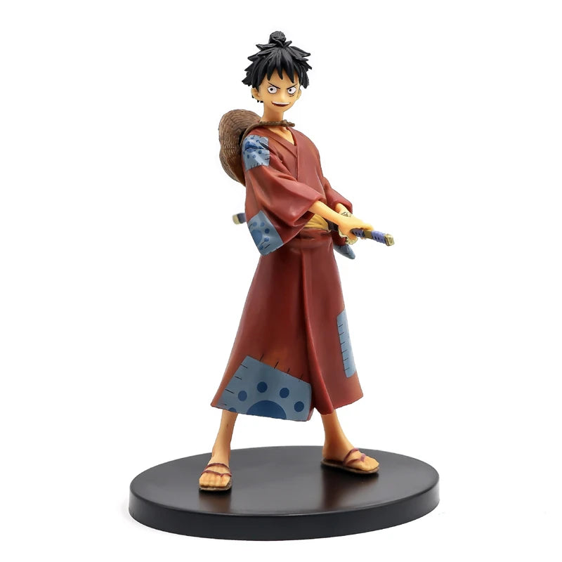New One Piece Figure Ninja Nami PVC Figures OP Tama Luffy Yamato Kaidou Zoro Sanji Usopp Law Newgate Model Gift Toy