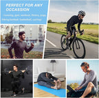 Men's Compression Shirts Longs Sleeve Workout Gym T-Shirt Running Tops Cool Dry Sports Base Layer Athletic Undershirts