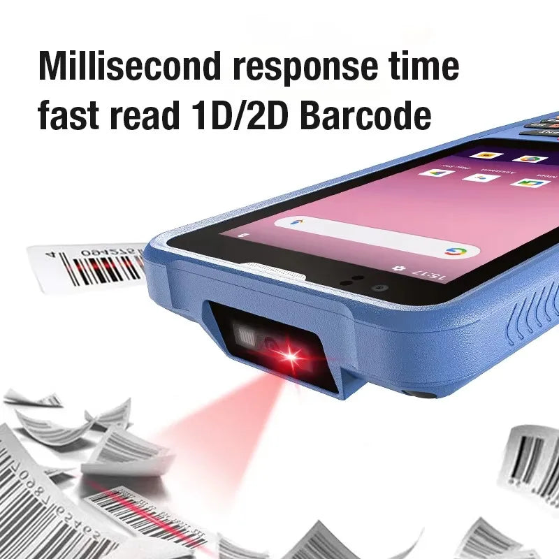 IP67 4 Inch Waterproof Industrial Rugged PDA Handheld Android PDAs Portable Data Terminal NFC  Data Collector for Inventory