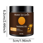 Natural Traceless Tanning Gel - Natural Ingredients, Traceless Deep Moisturizing, Suitable for Whole Body Quick-Absorbing Travel Portable Package, Suitable for Men and Women
