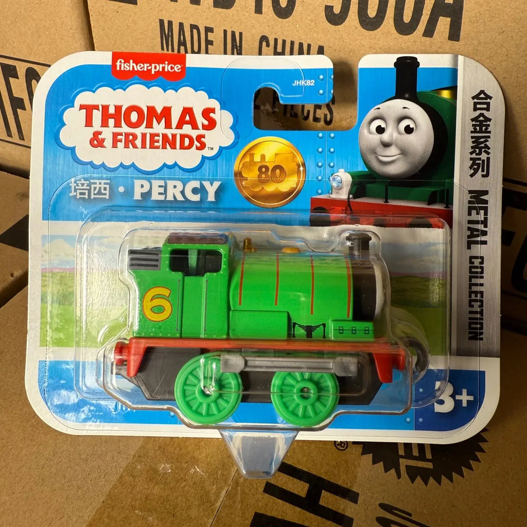 In stock Thomas & Friends Trackmaster Train Plush Along Boys Toy 1/43 Diecast Bruno Gordon Nia Hiro Crane Kana Diesel Model Gift