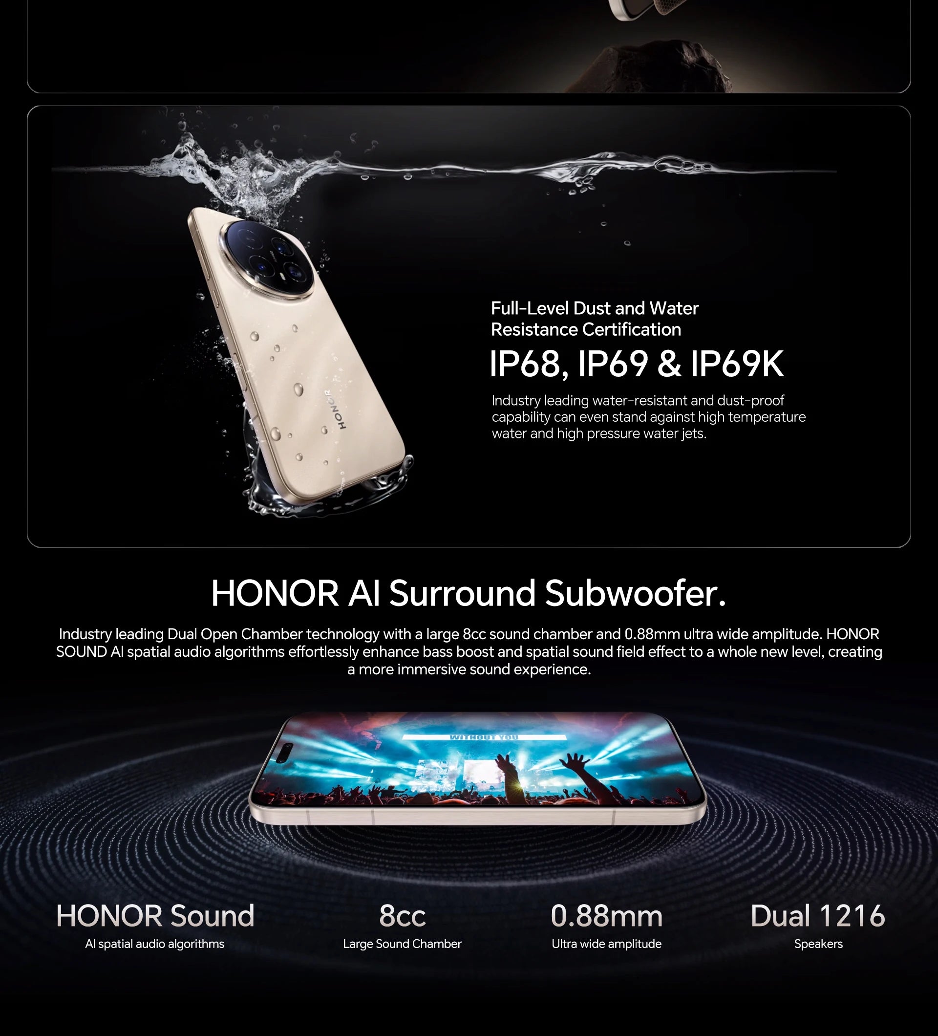 HONOR Magic 8 Pro 5G  EU Version Smartphone Snapdragon 8 Elite Gen 5 200MP AIMAGE 6270mAh 100W  6.71''OLED NFC eSIM Honor