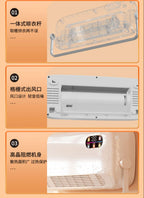Refrigeration Air Conditioner Fan Cooler Home Wall-Mounted Mute Mobile  Air Conditioning Cold Air Fan Cooling and Heating