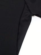 Men's Compression Long Sleeve Shirt Black Fitness T-shirt Male Running  Quick Drying Gym Top Sun Protection Sports Base Layer