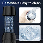 Telescopic Rotation Male Masturbator Cup Vagina 7 Thrusting Masturbation Cup Sex Toys for Men Automatic Piston Mastubator