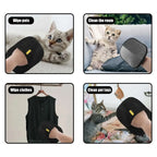 Pet Hair Cleaning Removal Gloves Pet Double-sided Grooming Glove Reusable Tool Sofa Carpets Cat Dog Hair Cleaning Tools 1~4pcs