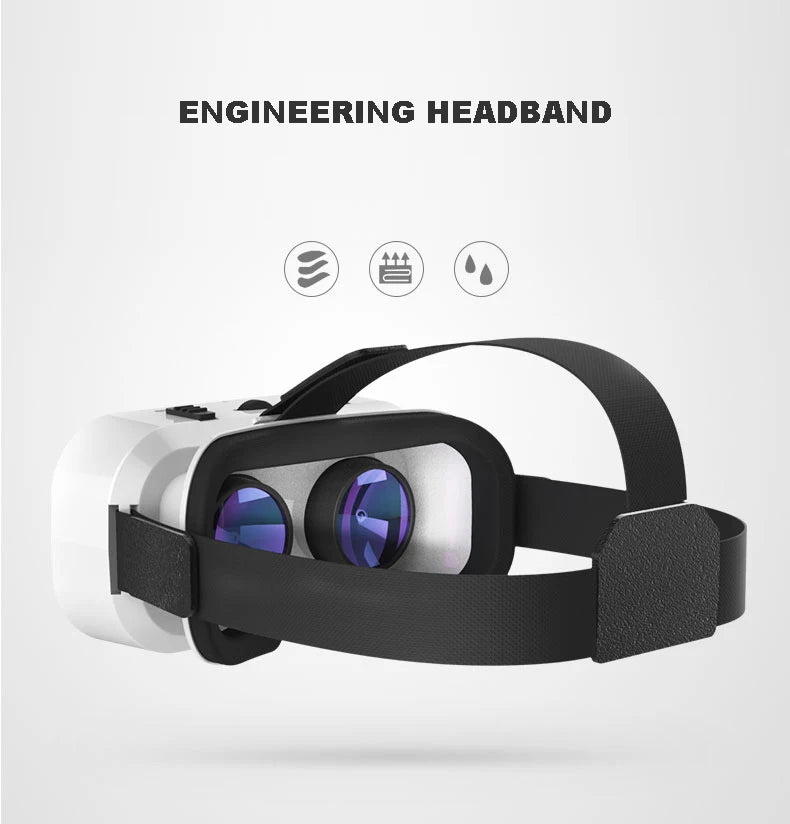 Shinecon VR Glasses 3D Headset Virtual Reality Device Helmet Goggles Lenses Mobile Smartphone Smart Phone Cell Realidade Viar VR
