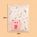 5pcs multi-size maternity bag storage bag Mother and baby outing clothes diaper travel packaging Zipper bag