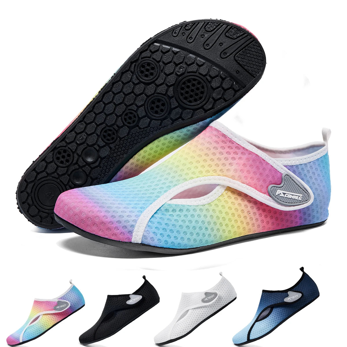 Women Beach Water Shoes Beach Sneaker Socks Man Barefoot Yoga Shoes Quick-Drying Surfing Swimming Shoes Barefoot Water Skin Sock Main image
