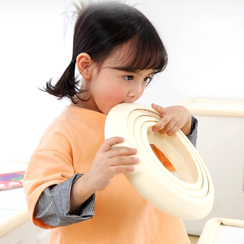 2M Table Corner Safety Bumper Strips Baby Protection Strips Bumper Corner Soft Cover Strips Table Corner Protection Anti