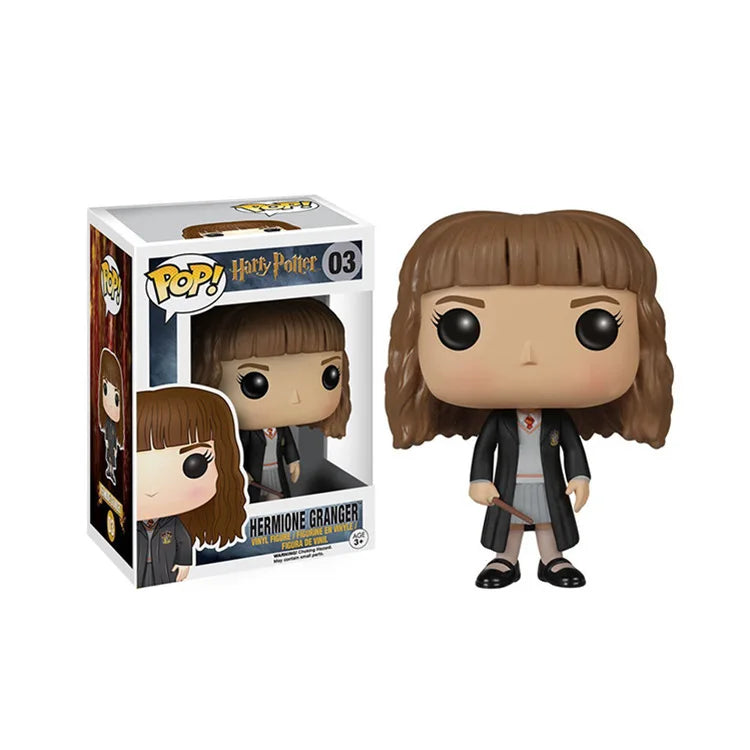 Funko Pop Harri Ron Hermione Tonks Malfoy Dumbledore Snape Fawkes Patronus Potter Fleur Delacour Lucius Malfoy Hedwig Model Toys