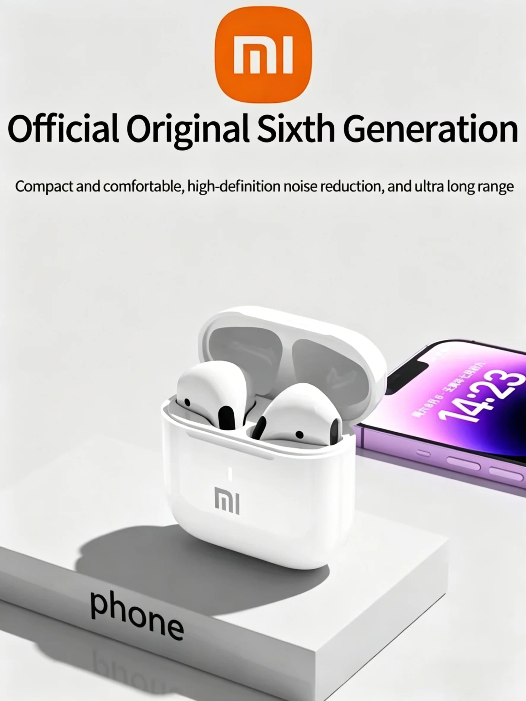 Xiaomi 2026 AP05 TWS in ear Wireless Earphone Bluetooth 5.3 HIFI Stereo Sound Sport Headphone Earbuds With Mic For Android iOS