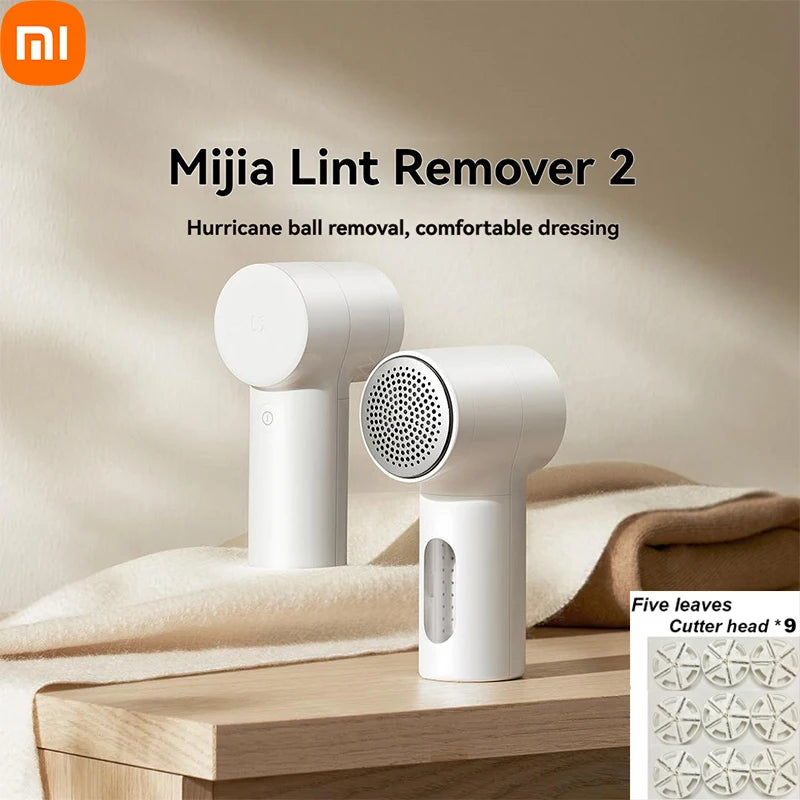 Xiaomi Mijia Lint Remover 2 Portable Electric Clothes Fuzz Pellet Trimmer Rechargeable Clothes Sweater Shaver 180-Minute Working Main image