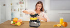 Food Processor, 11-in-1 Multifunctional Kitchen Machine with 2.5L Bowl & 1.5L Blender