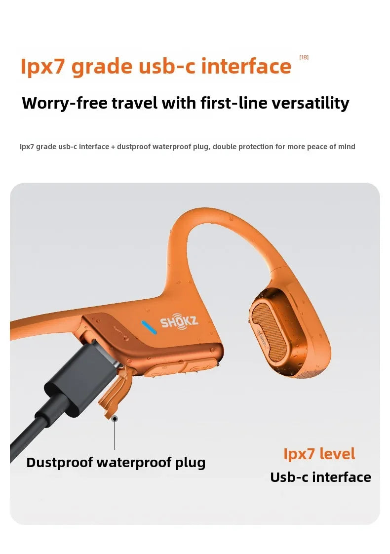 Original SHOKZ OpenRun Pro 2 S820 S821mini Bluetooth Earphones IP55 Waterproof Bone Conduction Headphones Music Sports Earbuds