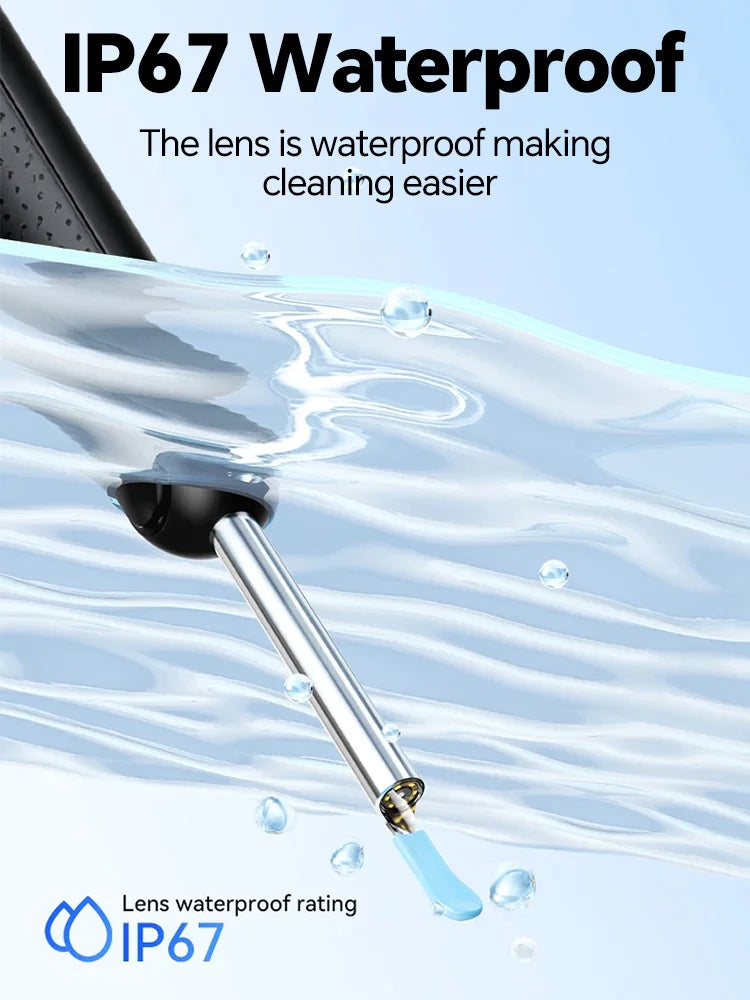 2nd Generation,Digital otoscope,Ear Wax Cleaner Camera,endoscope camera,Earwax Removal Endoscope with Camera,Ear Cleaning Tools