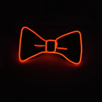 LED Glowing Bow Ties for Men Light Up Ties Personalized Night Club Concert Masquerade Accessory for Carnival Decor