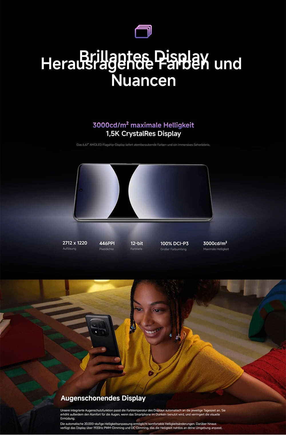 Xiaomi Redmi Note 14 Pro Plus 5G NFC smartphone Snapdragon®7s Gen 3 screen AMOLED 1,5K of inches 120Hz camera 200 MP Battery