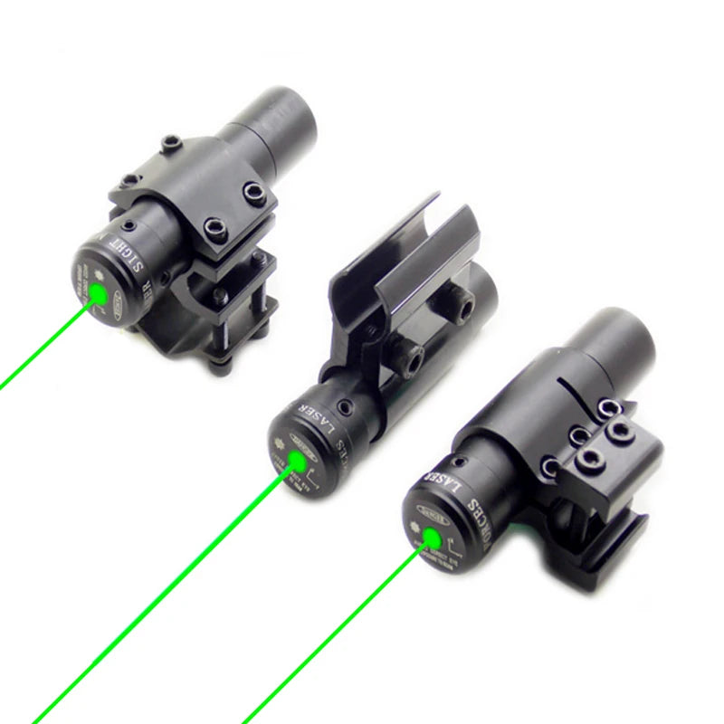 Outdoor Red Dot Red/Green Laser Sight Hunting Accsesories Sports Long Distance Laser Calibrator for 11/20mm Rail Main image