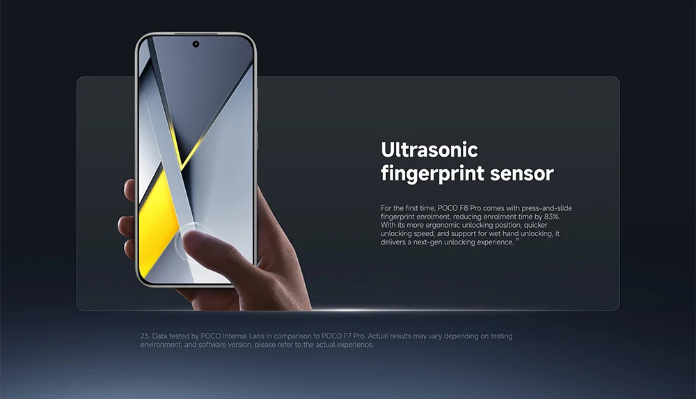 Global Version POCO F8 Pro 5G smartphone 5G 6.59" Snapdragon® 8 Elite Mobile Platform 6210mAh 100W 50MP camera IP68 NFC XIaomi