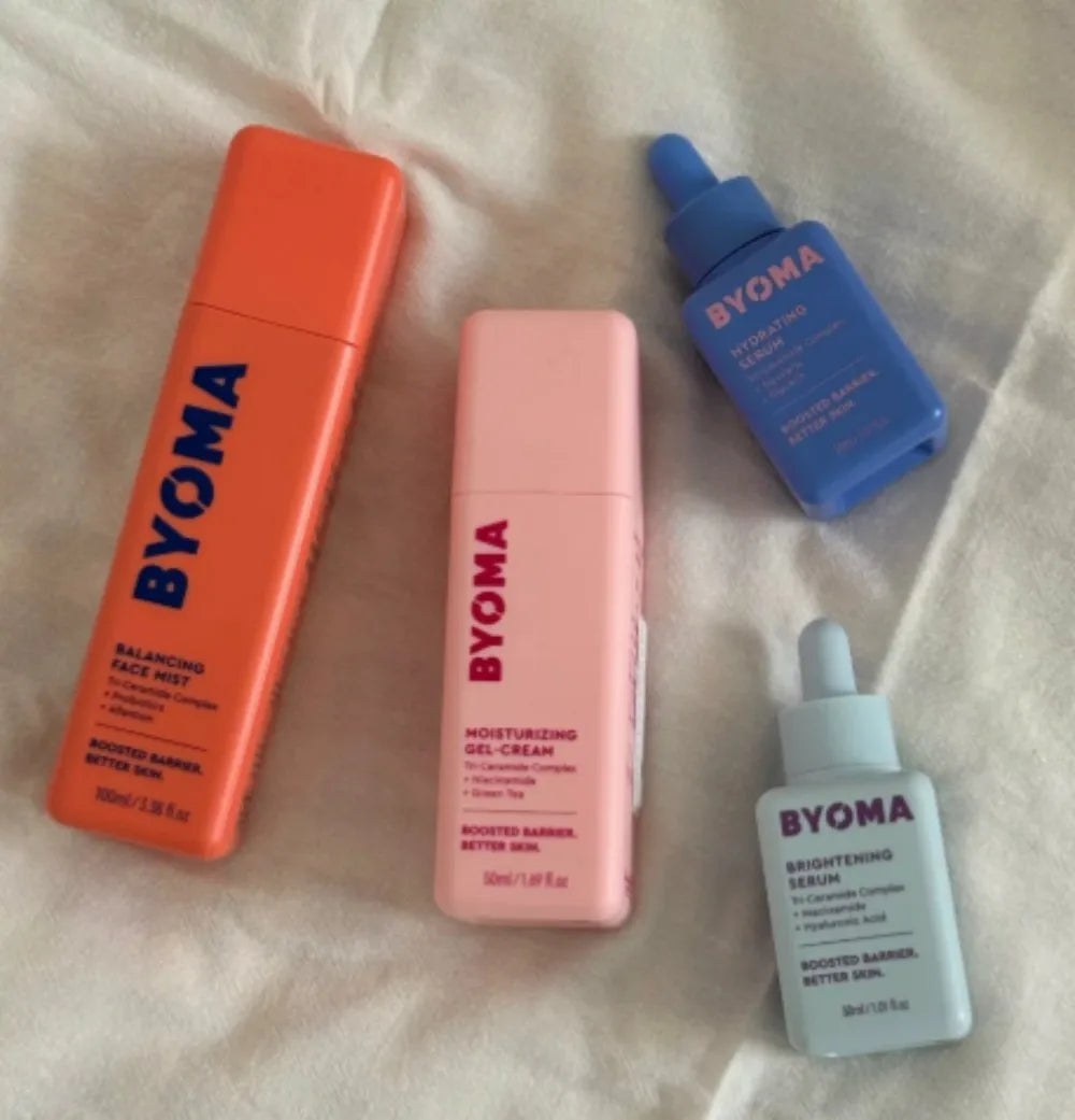 Boosted Barrier Better Skin Care - Hydrating Recovery Oil, Hydrating Serum, Moisturizing Gel Cream, Phyto-Mucin Glow Serum