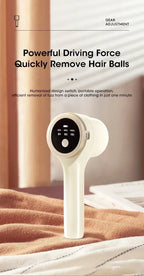 Lint remover for clothing electric pellet fluff remover rechargeable portable fabric hairball shaver removes lint from clothes