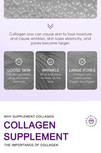 Collagen Anti Wrinkle Facial Mask Anti Aging Fade Fine Lines Firm Skin Moisturizing Brightening Smooth SkinCare Korean Cosmetics