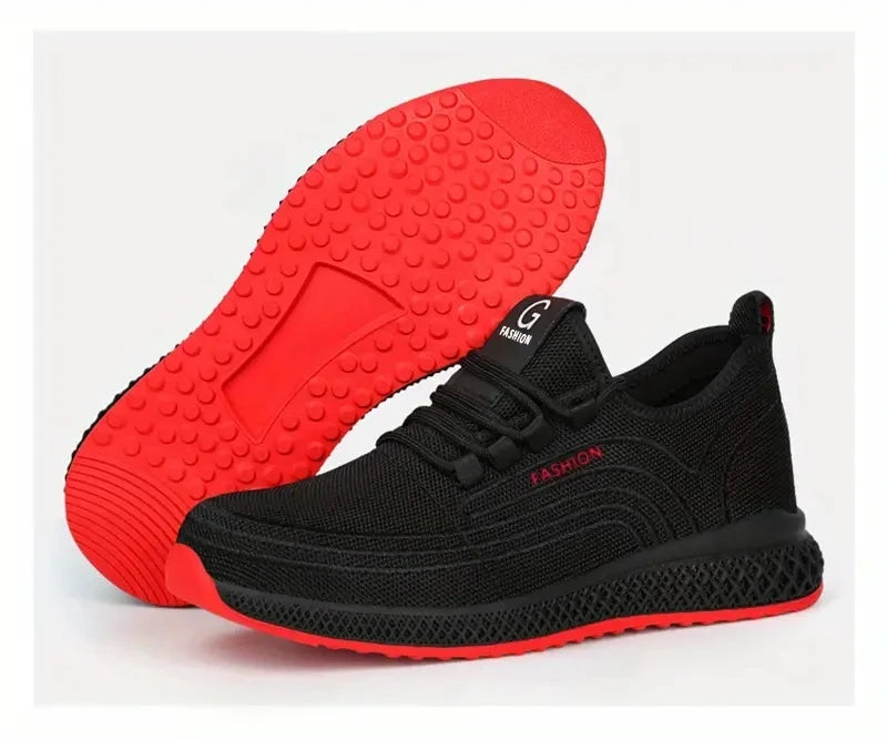 Puncture Proof Breathable Work Safety Boots Anti-stab Safety Shoes Men Steel Toe Shoes Man Construction Work Shoes Protective Sh