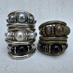 Vintage Multi - Layer Beaded Bracelets for Women Men, Fashion Jewelry Accessories, Retro bracelets femme