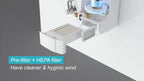 AIKE Airblade Tap Hand Dryer Automatic Bathroom Hand Washing and Drying Machine Washroom Faucets Air Tap Powerful Hand Dryer