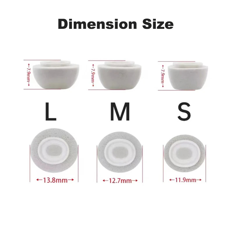 For Apple AirPods Pro 2 Ear Tips Memory Foam Tips Anti Slip Earbuds Ear Cushion Replacement Earphone Ear pads Small Medium Large