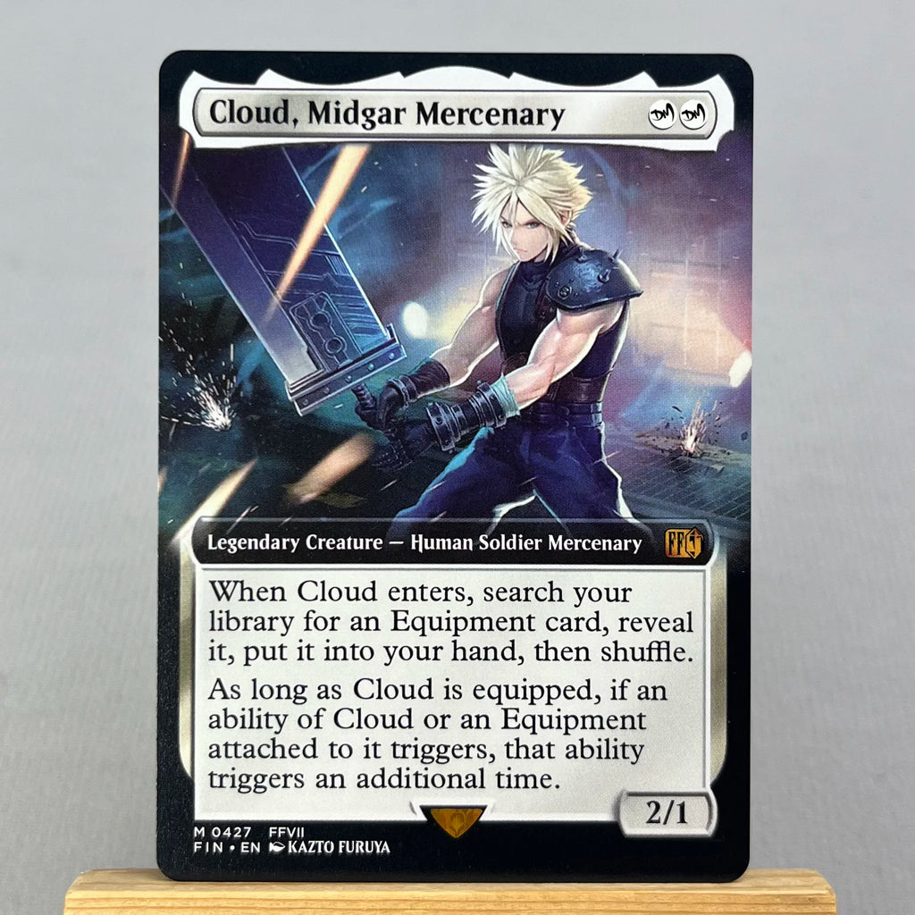 FIN PSS5 FCA HOLO14-001 Tcg proxy magical cards Sephiroth, Fabled SOLDIER Vivi Ornitier Cloud, Midgar Mercenary gathering