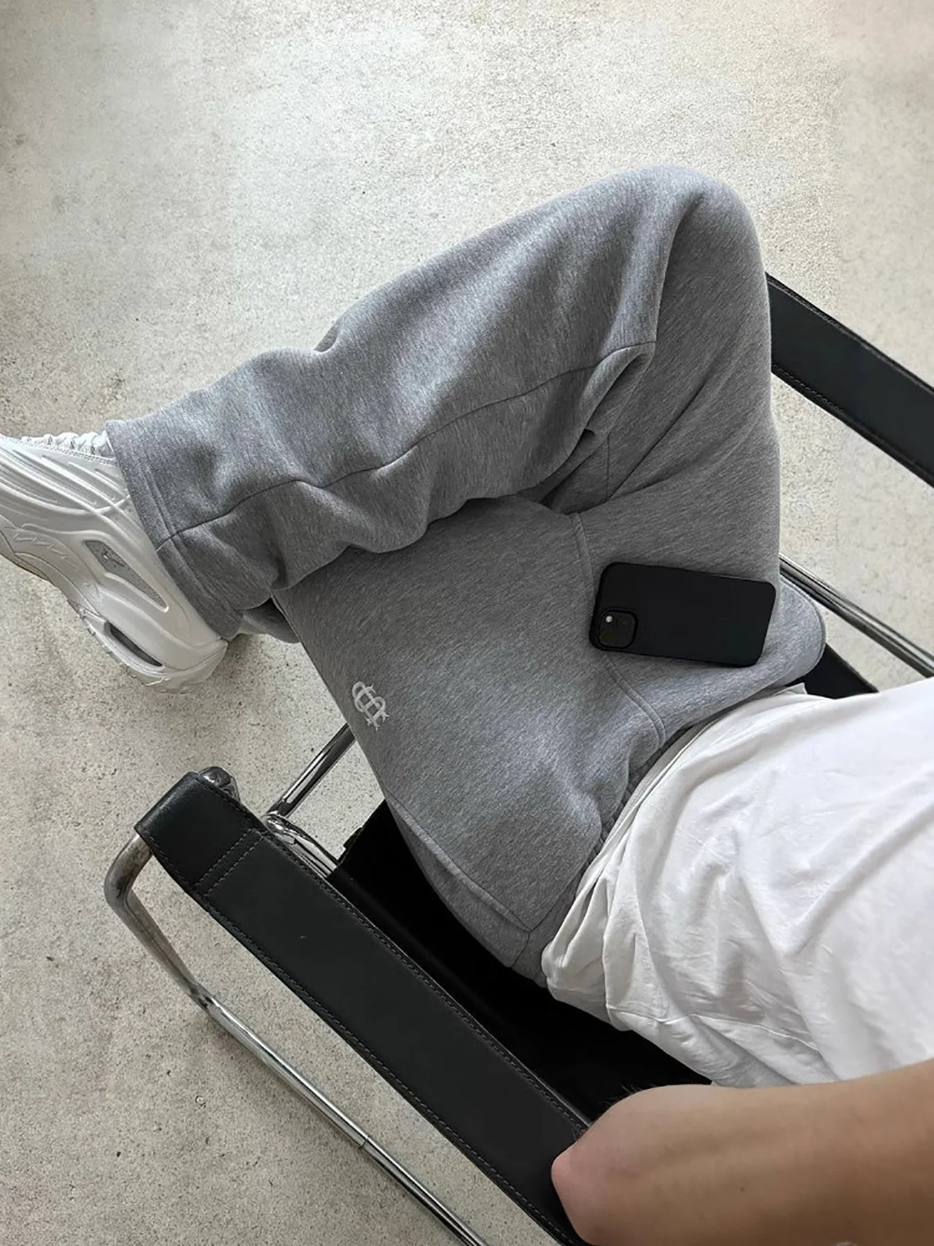 New Y2K Pants Personalized Pant Leg Zipper Embroidery Hip Hop Casual Joggers Men Pants Retro Straight Pants Tracksuit Streetwear