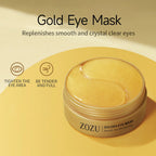 "30pcs 24K Gold Eye Mask Patches - Anti-Aging & Dark Circle Treatment, Hydrating Collagen Boost for Puffy Eyes"