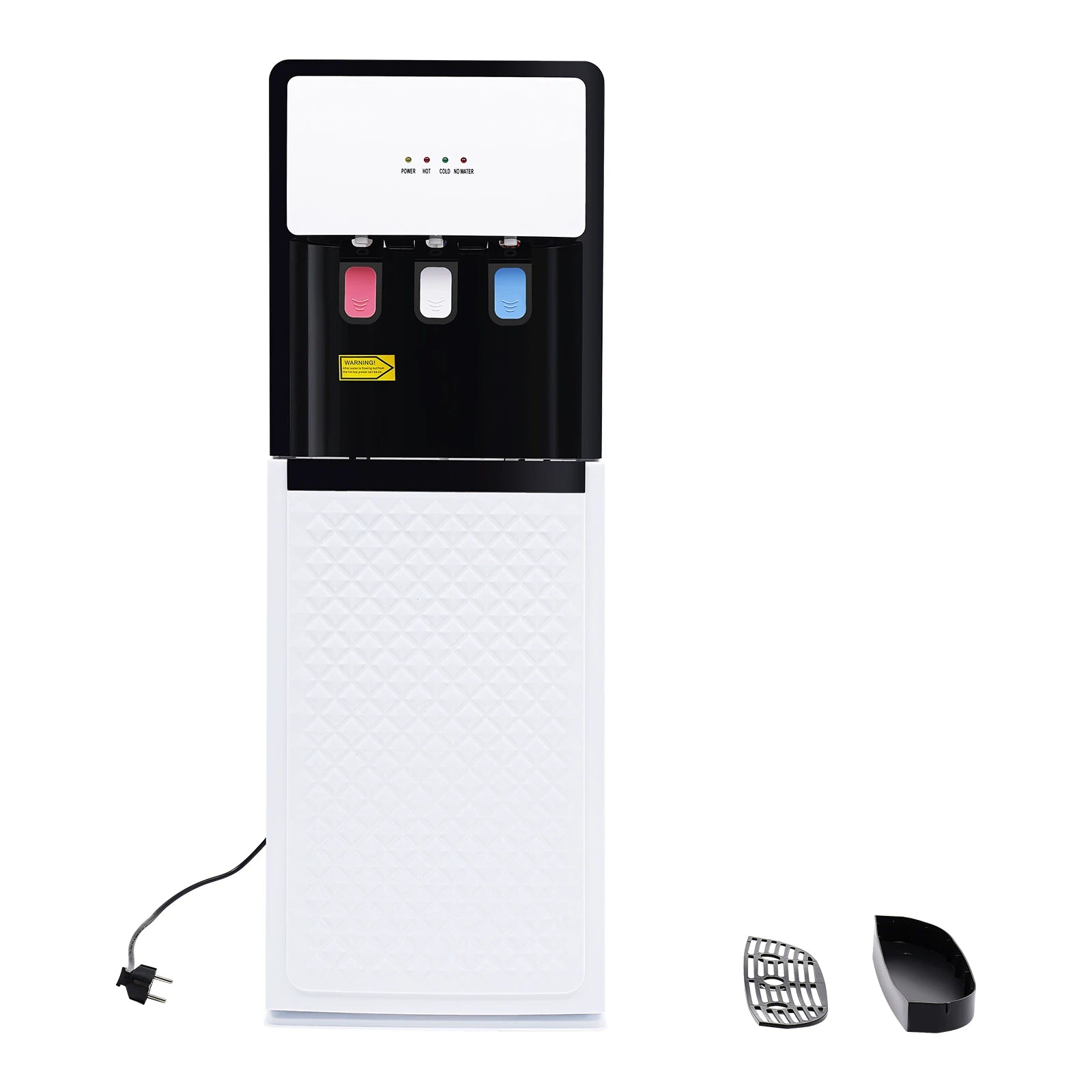 Electric Hot and Cold Water Cooler Dispenser, Versatile Standing Bottom Loading Water Dispenser for Home Office, 110V US/220V EU