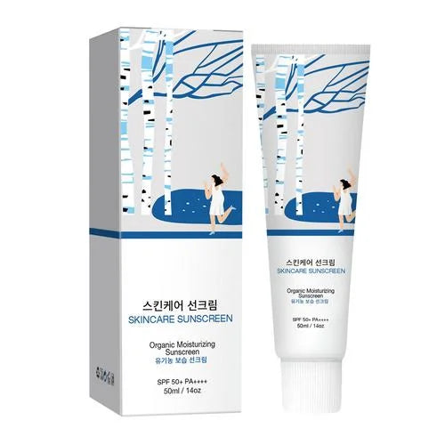 2/1pcs SPF50+ Sunscreen Cream Centella Strong UV Protection Water-Based Sunscreen Sun Body Sunblock Moisturizing Skin Care