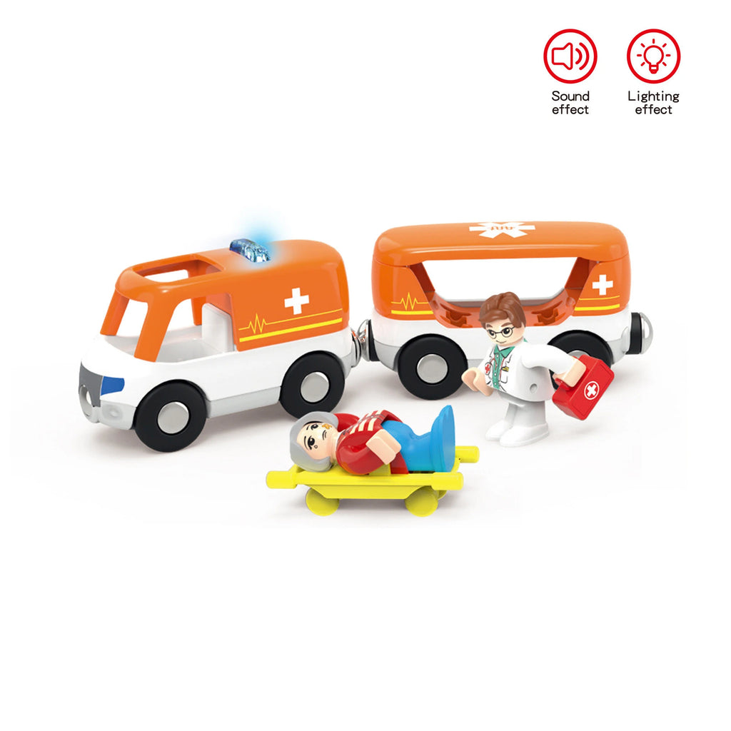 Kids Electric Train Set Locomotive Magnetic Train Car Diecast Slot Toy Fit for Wooden Train Railway Track Toys for Children Gift