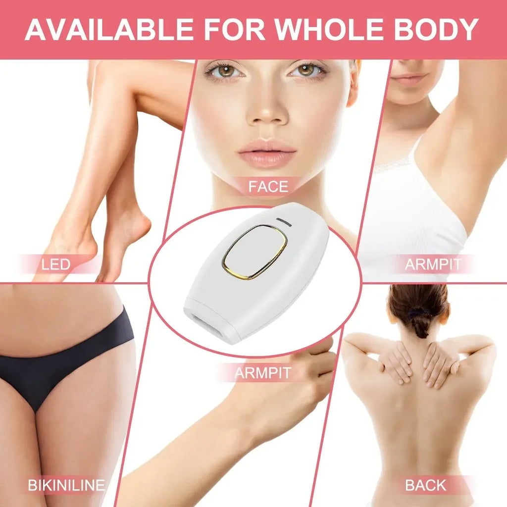 500000 Flash Painless Laser IPL Epilator Women Shaver Permanent Hair Removal For Body Face Bikini Underarm Hair Removal Machine